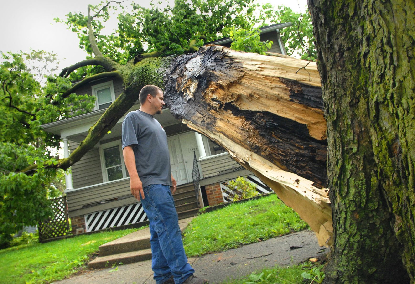 Storm damage